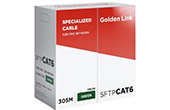 Cáp mạng Golden Link | Cáp mạng Golden Link PLATINUM CAT.6 SFTP TW1104-1 (305 mét)