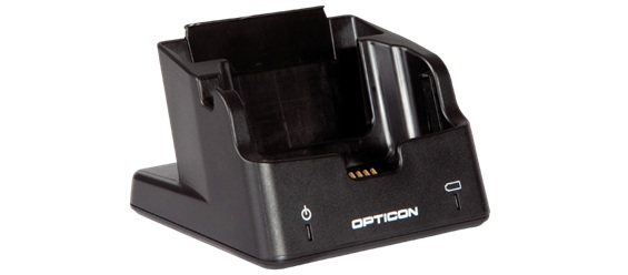 Đế sạc máy quét mã vạch kiểm kho OPTICON CRD-21 Cradle + PS