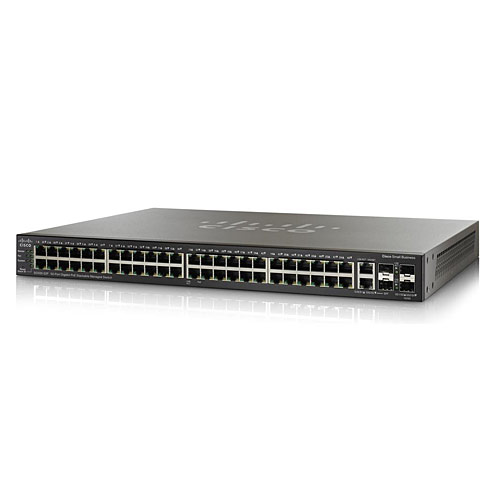 48-Port Managed Stackable Gigabit Switch Cisco SG500-52-K9-G5 