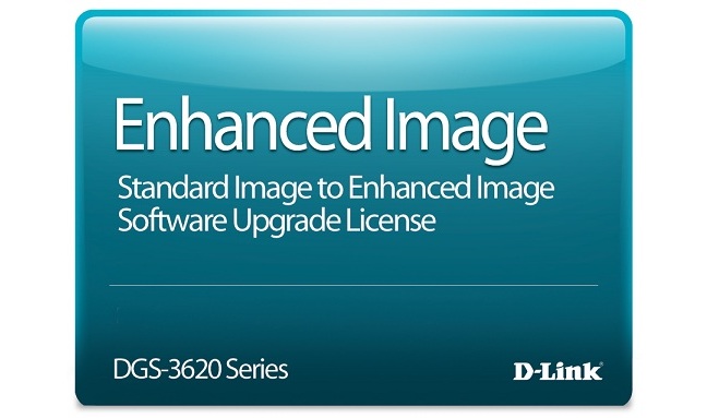 Standard Image to Enhanced Image Upgrade License D-Link DGS-3620-28TC-SE-LIC