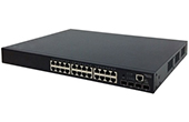 Thiết bị mạng Edgecore | 24-Port L2+ Gigabit Ethernet Access/Aggregation Switch PoE Edgecore ECS4120-28P