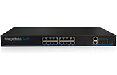 Switch PoE IONNET | 16-Port 10/100Mbps PoE Managed Switch IONNET IFS-1816W (300)
