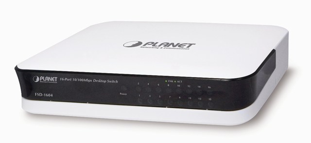 16-Port 10/100Mbps Switch PLANET FSD-1604