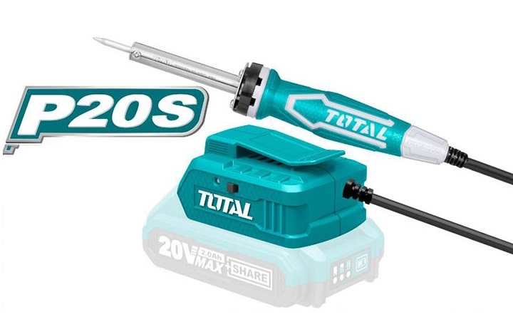 Máy hàn chì dùng pin 20V TOTAL TSILI2001