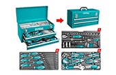 Công cụ đồ nghề TOTAL | Bộ 97 cái công cụ trong hộp đồ nghề TOTAL THPTCS70971