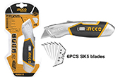 Dao rọc-dao cắt INGCO | Dao cắt tiện dụng INGCO HUK618