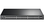 Thiết bị mạng TP-LINK | JetStream 48-Port Gigabit PoE+ and 4-Port 10GE SFP+ L2+ Managed Switch TP-LINK TL-SG3452XP