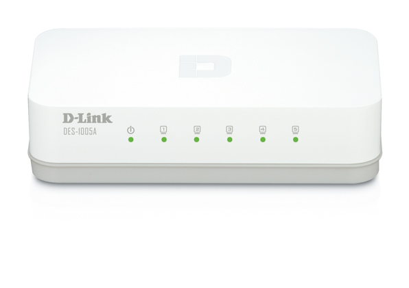 5-Port Ethernet Switch D-Link DES-1005A