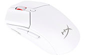 Bàn phím và chuột HyperX | Chuột Gaming không dây HyperX Pulsefire Haste 2 Wireless (White)
