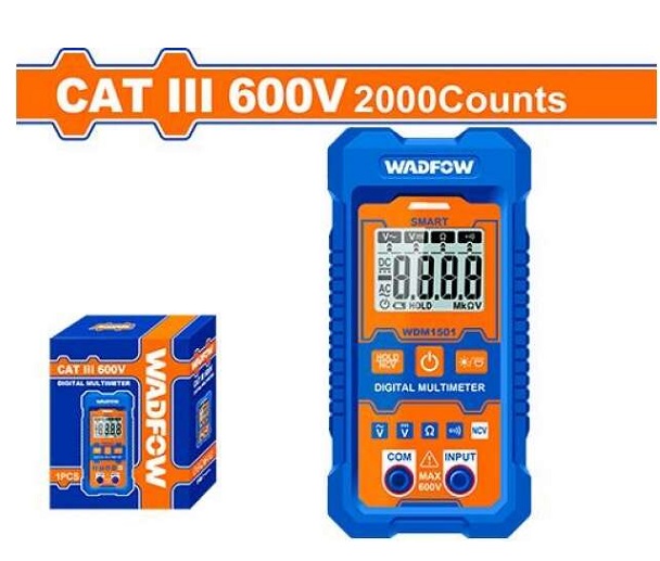 Đồng hồ đo điện vạn năng kỹ thuật số WADFOW WDM1501