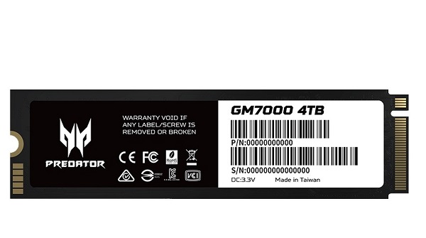 Ổ cứng SSD ACER GM7000-4TB