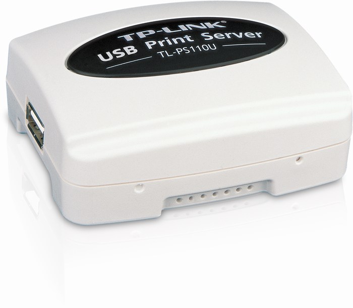 USB 2.0 Port Fast Ethernet Print Server TP-LINK TL-PS110U