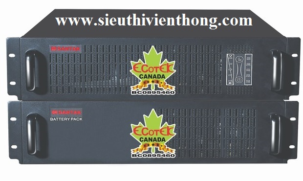 Nguồn lưu điện 3KVA UPS SANTAK ONLINE C3KR