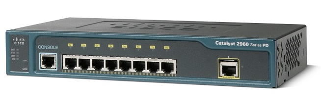 Switch Cisco Catalyst 2960 WS-C2960PD-8TT-L 