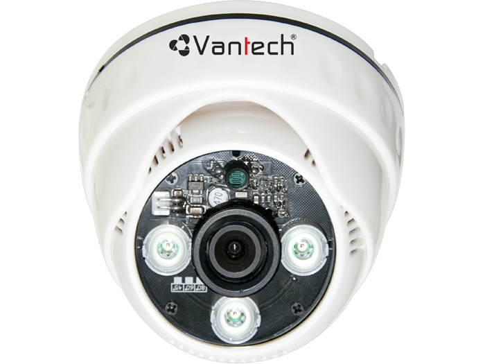 Camera HDCVI Dome hồng ngoại 1.0 Megapixel VANTECH VP-105CVI