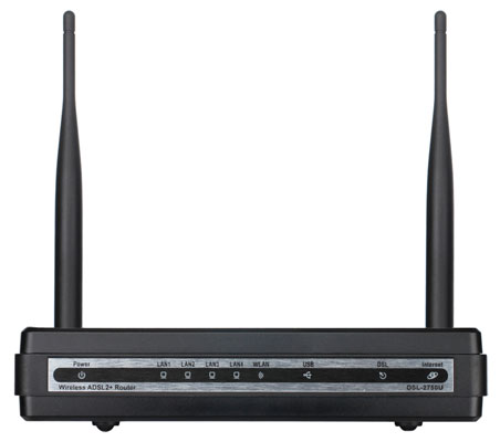 ADSL2/2+ Wireless Router D-Link DSL-2750U 