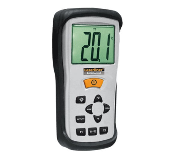 Máy đo nhiệt độ tiếp xúc 2 kênh đo LaserLiner 082.035A