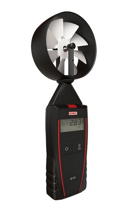Máy đo sức gió, nhiệt độ môi trường KIMO LV50