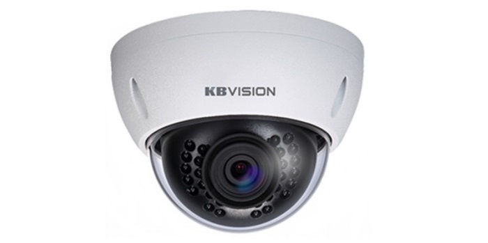 Camera IP Dome không dây hồng ngoại 1.0 Megapixel KBVISION KB-1002WN