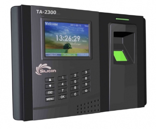 Máy chấm công dấu vân tay và thẻ cảm ứng SILICON TA2300+RFID