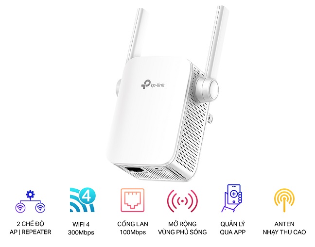 300Mbps Wi-Fi Range Extender TP-LINK TL-WA855RE