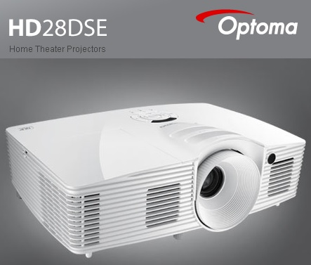 Máy chiếu giải trí 3D-Full HD OPTOMA HD28DSE