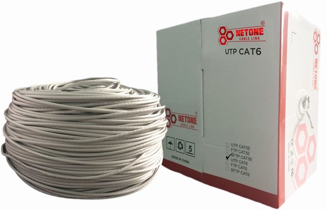 Cáp mạng NETONE CAT.6 UTP Cáp mạng NETONE CAT.6 UTP