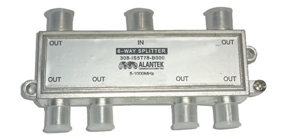 Splitter Indoor 6-way Alantek 308-IS5T76-B000