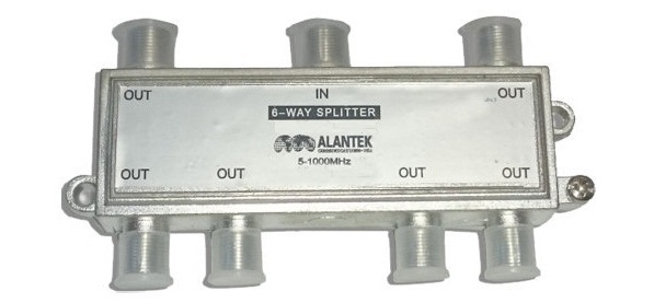 Splitter Indoor 6-way Alantek 308-ISPV06-0000