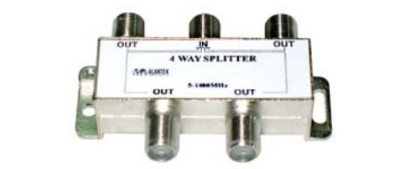 Splitter Indoor 4-way Alantek 308-N5174X-ISXX