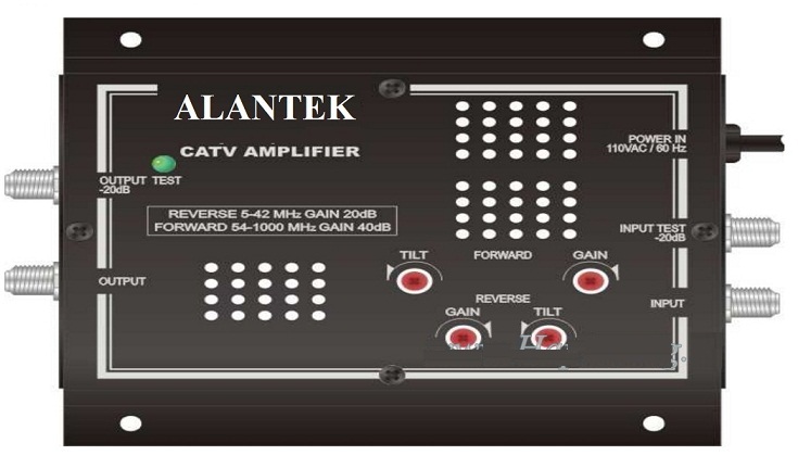 Bộ khuếch đại tín hiệu Alantek Two Way Amplifier Indoor