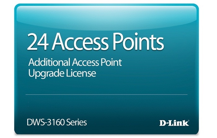 24 Access Point Upgrade License D-Link DWS-316024TCAP24-LIC