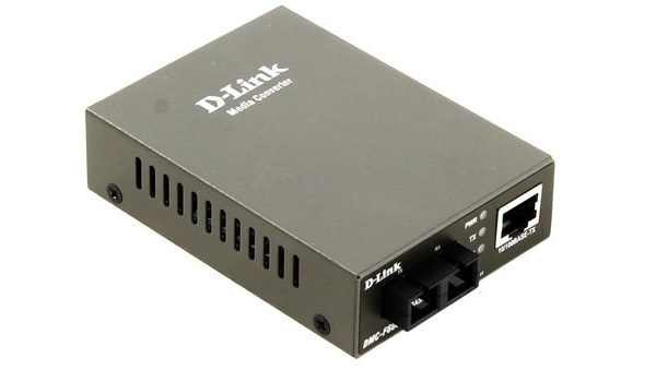 100Base-TX to 100Base-FX (SC) Single-mode Media Converter D-Link DMC-F60SC