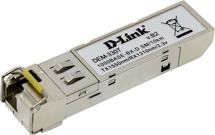 SFP Transceiver 1000Base-BX-D Single-mode D-Link DEM-330T