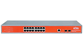 Switch PoE WITEK | 16GE+2SFP port Full Gigabit 48V PoE Switch WITEK WI-PMS318GF