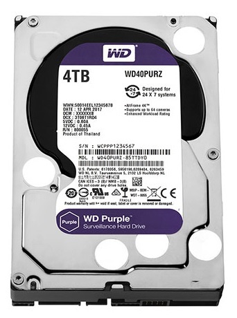 Ổ cứng chuyên dụng 4TB WESTERN PURPLE WD40PURZ