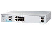 SWITCH CISCO | 8-Port Gigabit Ethernet + 2 x Gigabit SFP Switch Cisco WS-C2960L-8TS-LL