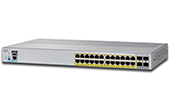 SWITCH CISCO | 24-Port Gigabit Ethernet with PoE + 4 x Gigabit SFP Switch Cisco WS-C2960L-24PS-AP