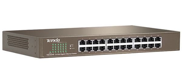 24-port 10/100/1000Mbps Switch TENDA TEG1024D