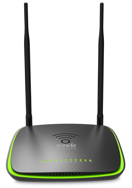 300Mbps Wireless ADSL2+ Router TENDA DH301