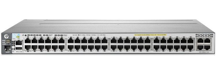HP 3800-48G-PoE+-4XG Switch J9588A