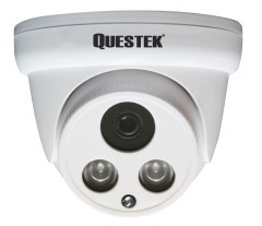 Camera AHD Dome hồng ngoại 1.0 Megapixel QUESTEK QOB-4181D