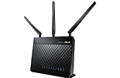 Thiết bị mạng ASUS | AC1900 Dual Band Gigabit Wi-Fi Router ASUS RT-AC68U