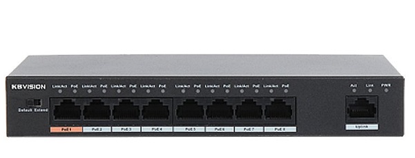 8-port 10/100Mbps PoE Switch KBVISION KX-SW08P1