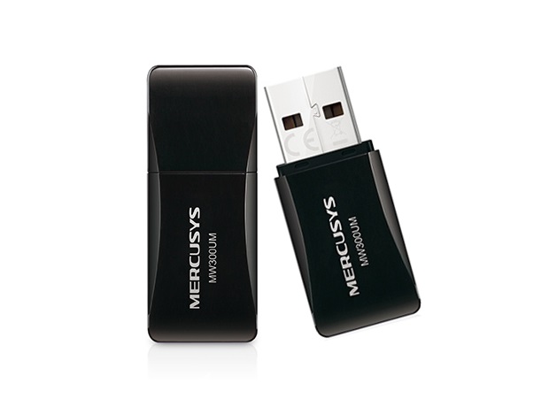 300Mbps Wireless Mini USB Adapter MERCUSYS MW300UM