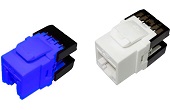 Cáp-phụ kiện LS | Modular Jack LS Unshieled Cat5e UTP ERD White/Blue (LS-MJ-UC5E-xx-ERD)