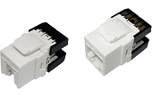 Cáp-phụ kiện LS | Modular Jack LS Shielded Cat5e UTP RIDC White (LS-MJ-SC5E-WH-RIDC)