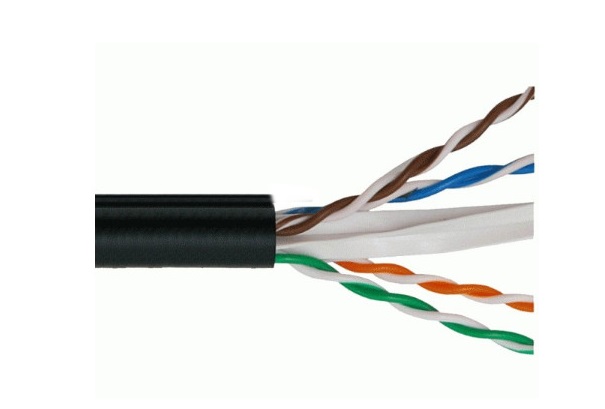 Cáp mạng VCOM CAT5E FTP SS vỏ PVC cuộn 305 mét (L541007)