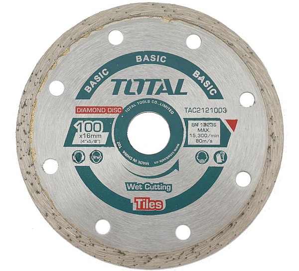 Đĩa cắt gạch ướt hợp kim 4”/100mm TOTAL TAC2121003