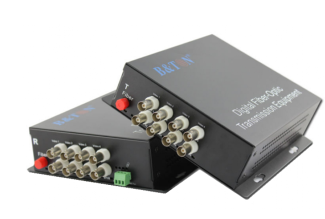 Chuyển đổi Quang-điện Video 8 kênh Converter BTON BT-H8VF-T/R